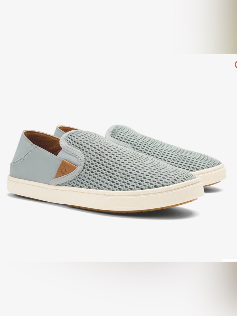 OLUKAI Womens Pehuea Mesh Slip On Sneakers convertible